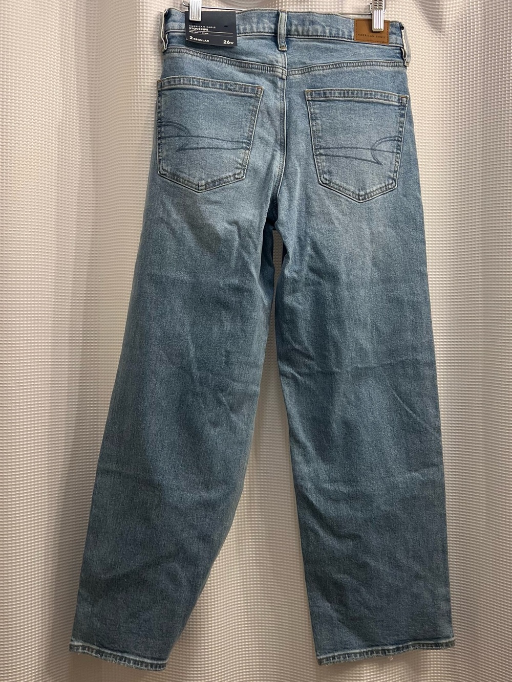 AEO high rise strigid stovepipe jeans - Picture 2 of 4